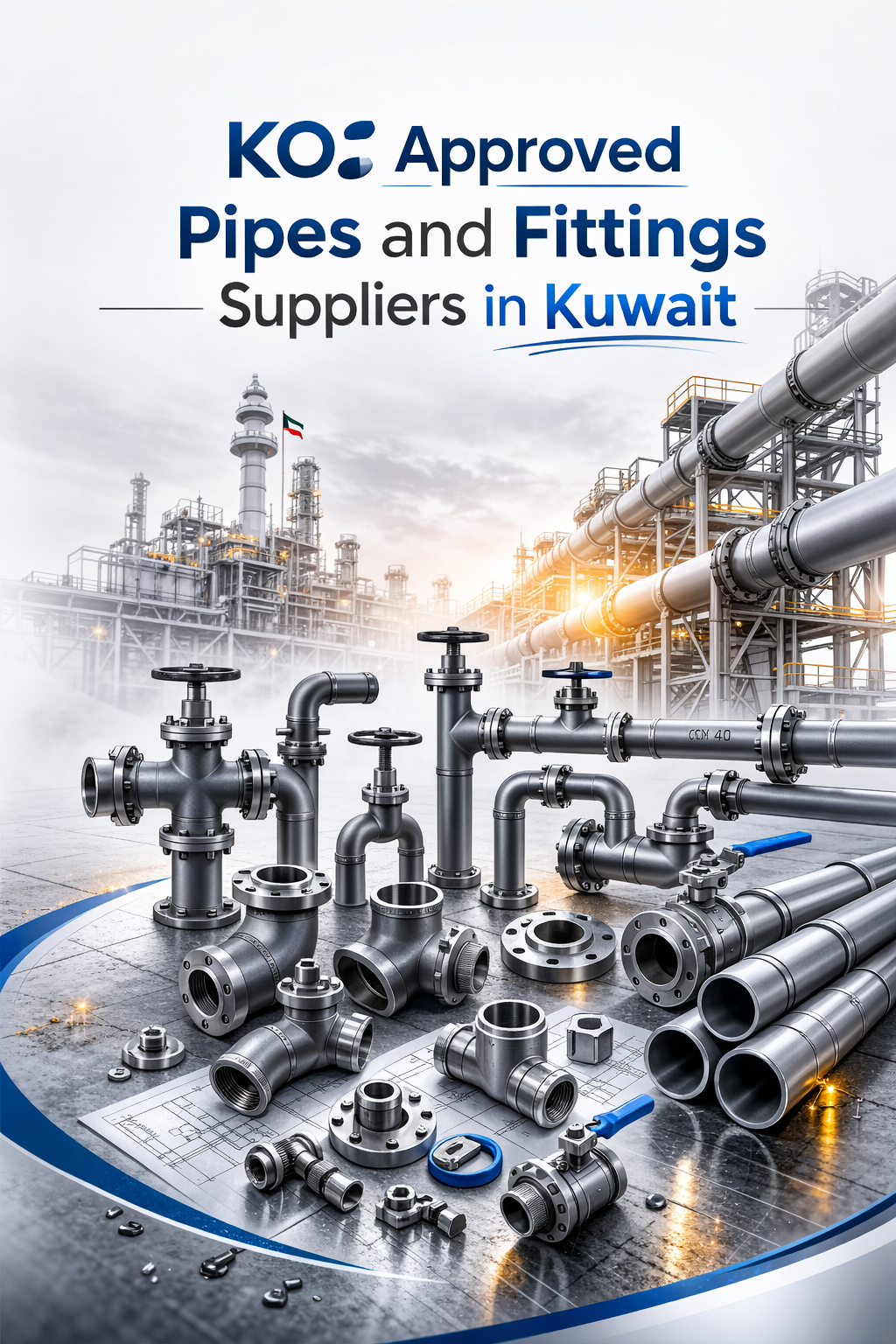 KOC Approved Pipes and Fittings Suppliers in Kuwait: Complete Supplier Guide for Kuwait Projects
