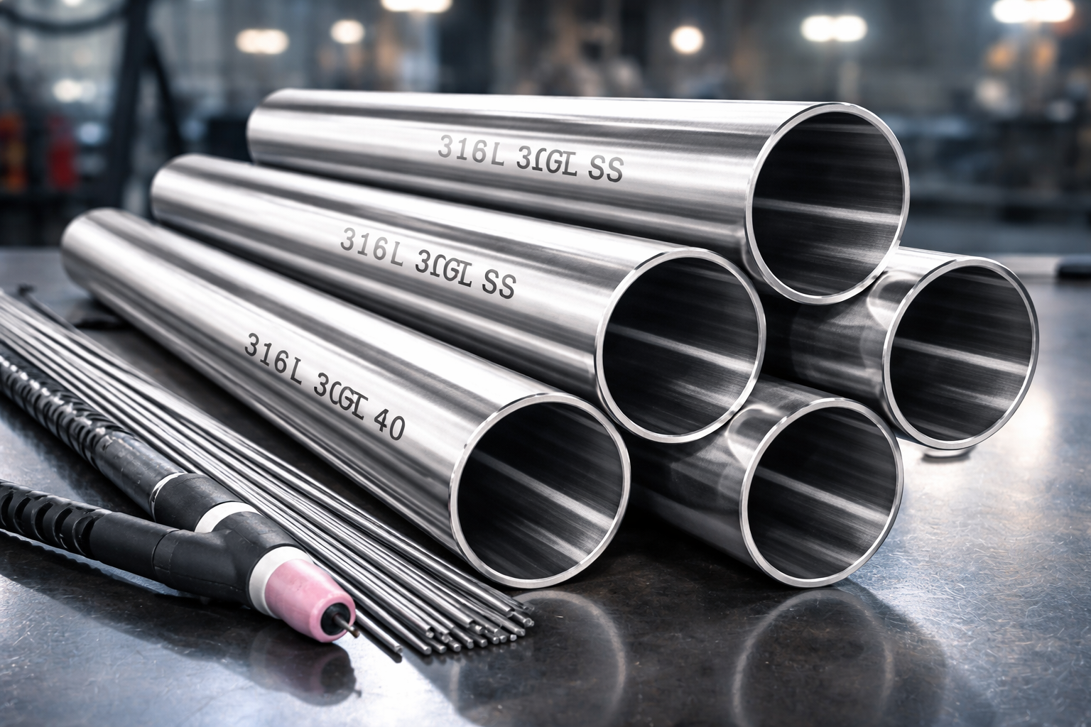 SS 316L stainless steel pipes: Low Carbon Grade for Welding Applications