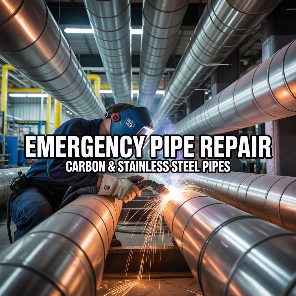 Emergency Pipe Repair: Quick Fixes for Carbon and Stainless Steel