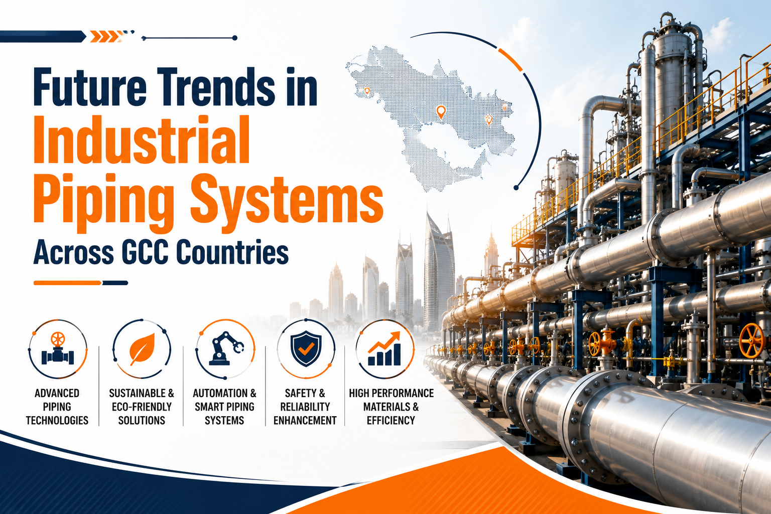 Future Trends in Industrial Piping Systems Across GCC Countries